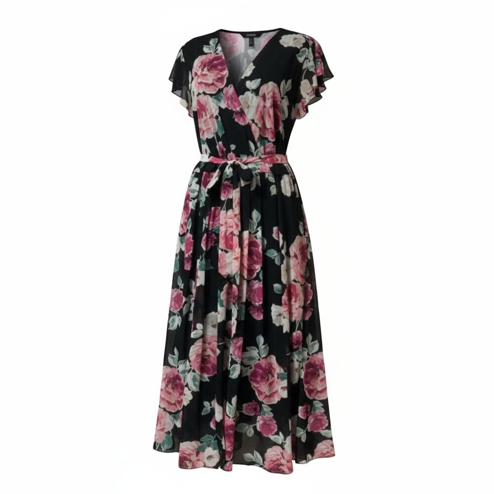 NWT Alex B Plus Size Floral Maxi Dress - 18W